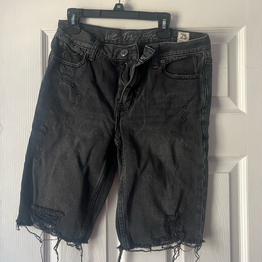 Free People boyfriend shirt size 25